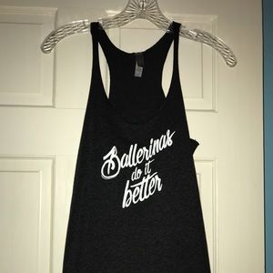 Workout tank top